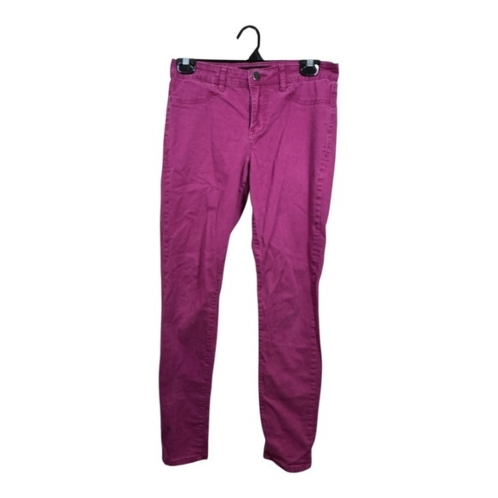Calvin Klein Jeans Womens Size 6 Fuschia Pink Slim Ankle 90s Mid Rise Denim